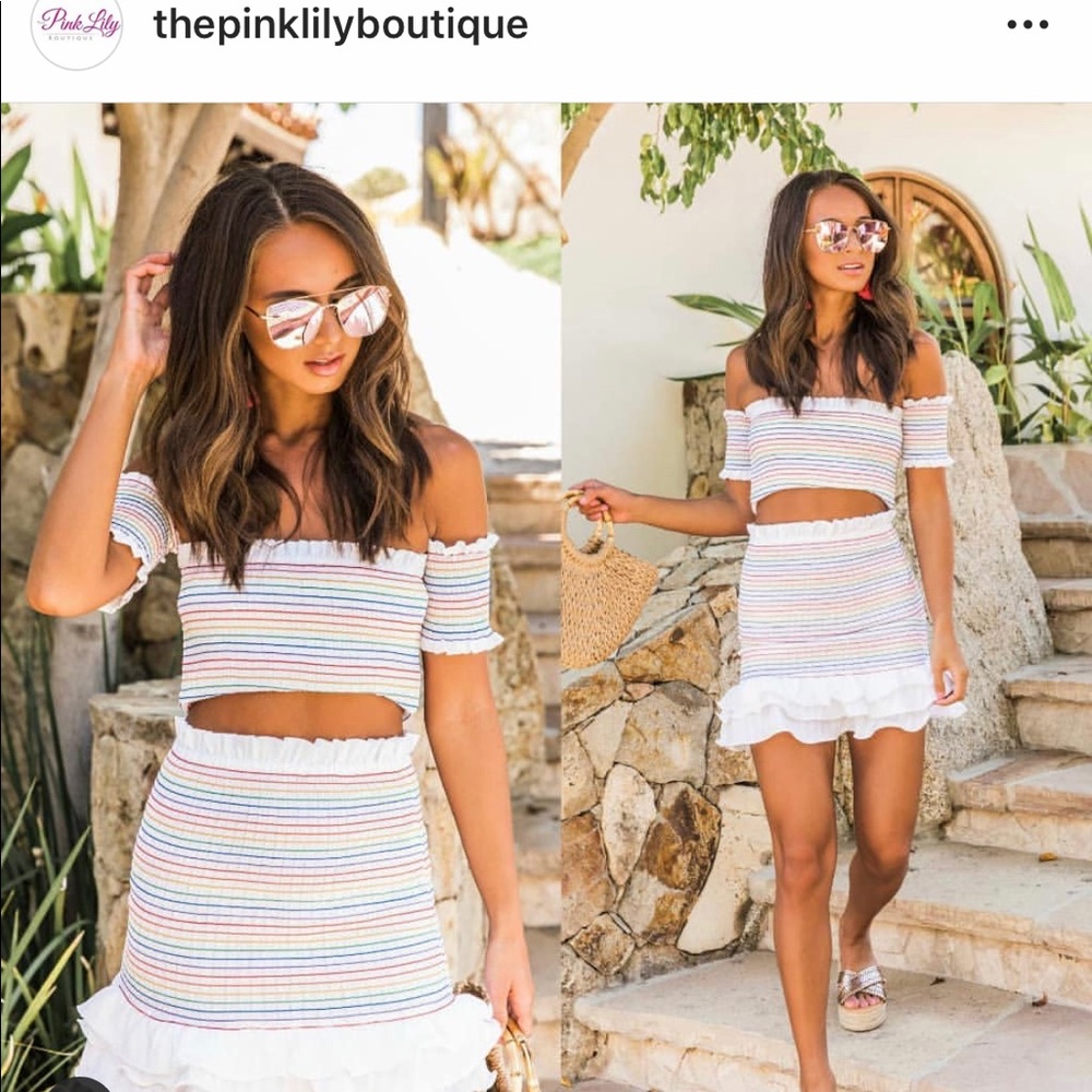Pink Lily 2 piece set